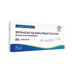 Lollipop Saliva Covid Rapid Self Test Card V-Check 2019-CoV Ag