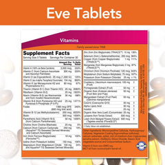 90x Multivitamin Tablets for Women's - Eve NOW Foods